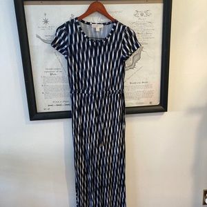 Michael Kors maxi black and white dress